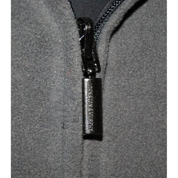 Johnston & Murphy Men's Reversible Vest Jacket Size XXL Black Gray Full Zip - Picture 9 of 13